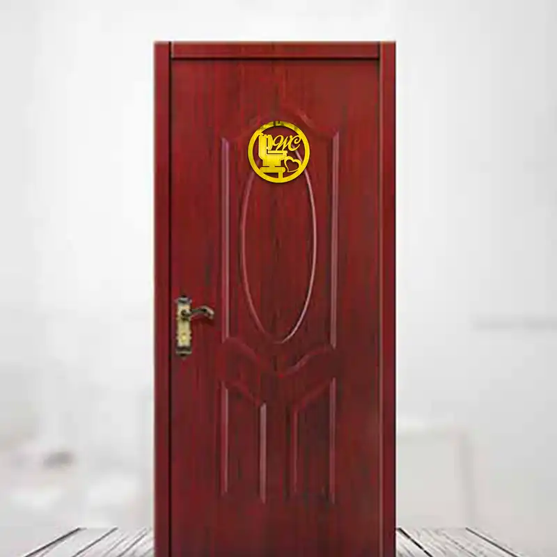 آینه پلکسی گلس دکوماتوس طرح شاه پسند مدل IND103 بسته 2 عددی