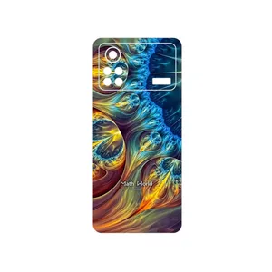 MAHOOT Mathematical Geometric Shape 8 Cover Sticker for Xiaomi Poco X4 Pro 5G