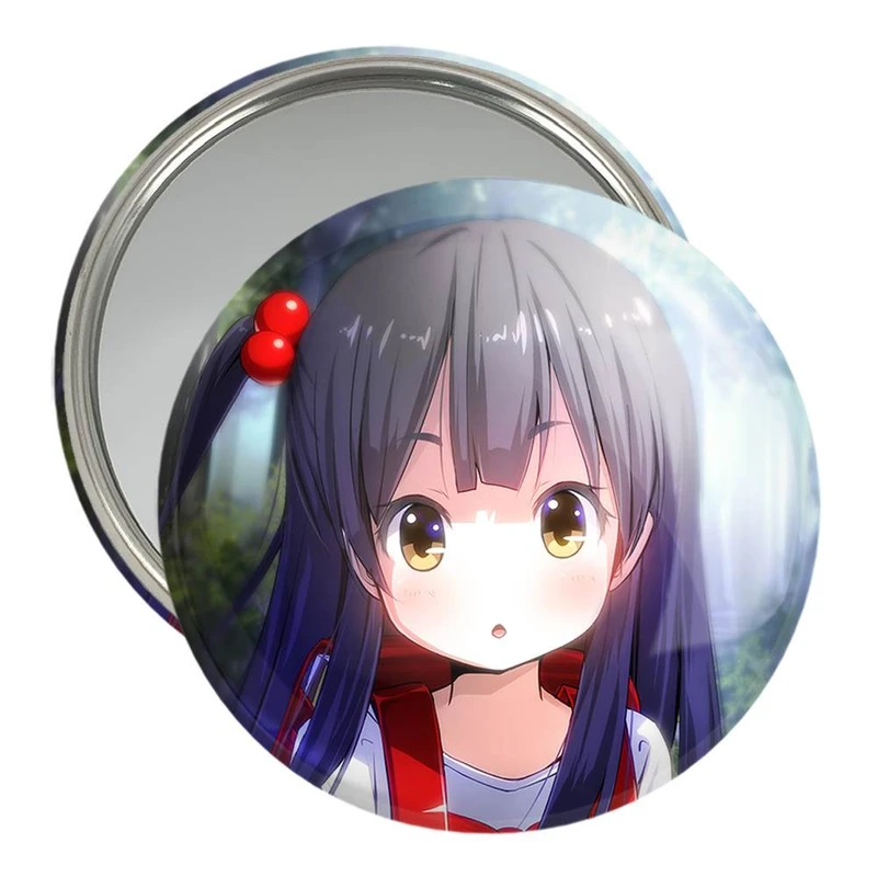 آینه جیبی خندالو مدل انکو انیمه فروشگاه تاماکو Tamako Market  کد 22476
