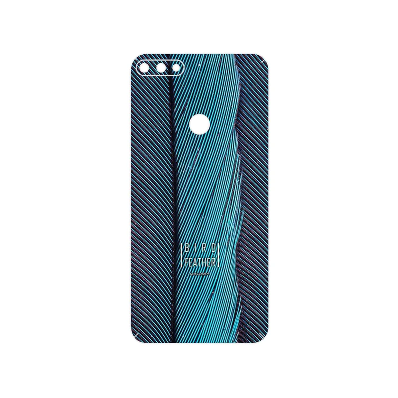 برچسب پوششی ماهوت مدل Turquoise feathers مناسب برای گوشی موبایل آنر 7C