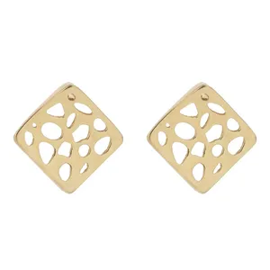 گوشواره طلا 18 عیار زنانه الن نار مدل ELN0727