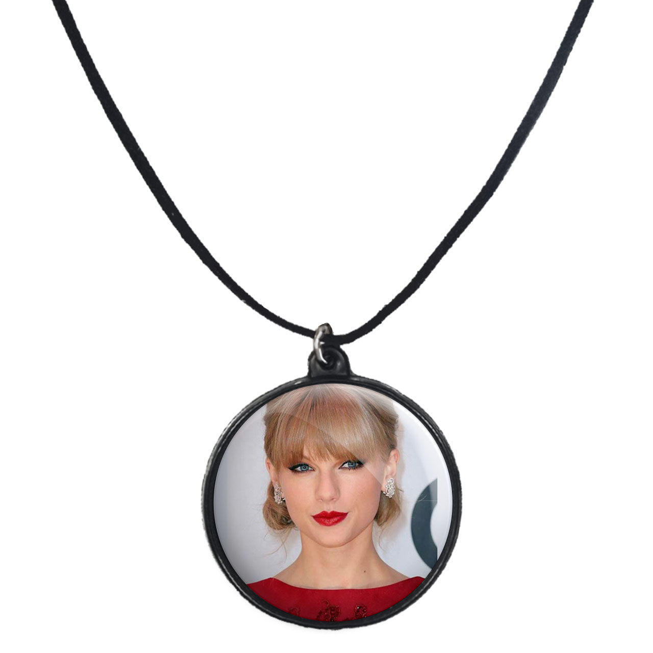 گردنبند پرمانه طرح تیلور سویفت کد pmb.2870 مدل دو طرفه