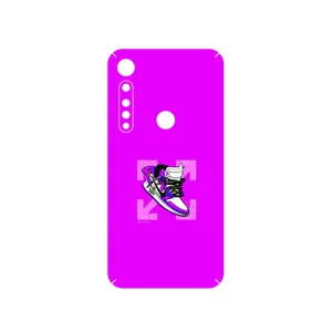 MAHOOT Nike Air Sneaker Digital Art Cover Sticker for Motorola One Vision Plus