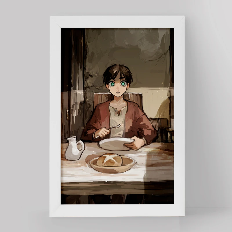 تابلو خندالو مدل ارن یگر انیمه اتک آن تایتان Attack on Titan کد 18531