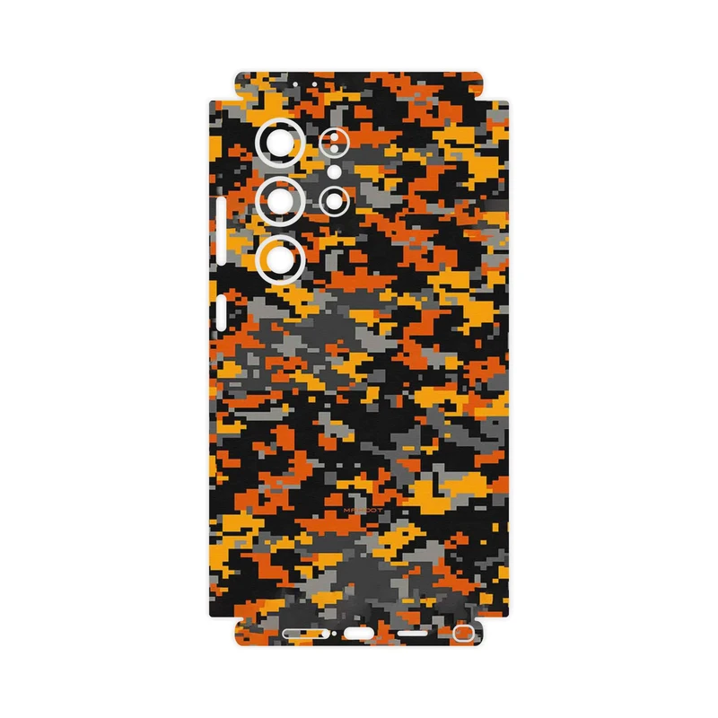 برچسب پوششی ماهوت مدل Army_Autumn_Pixel-FullSkin مناسب برای گوشی موبایل سامسونگ Galaxy S24 Ultra