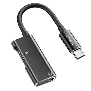 مبدل USB-C به جک 3.5 میلیمتری / USB-C یسیدو مدل YAU22