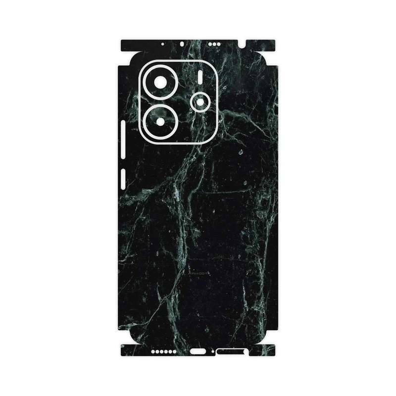 برچسب پوششی ماهوت مدل Graphite_Green_Marble-FullSkin مناسب برای گوشی موبایل شیائومی Redmi Note 14 4G