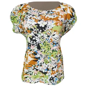 بلوز آستین کوتاه زنانه مدل پانیذ