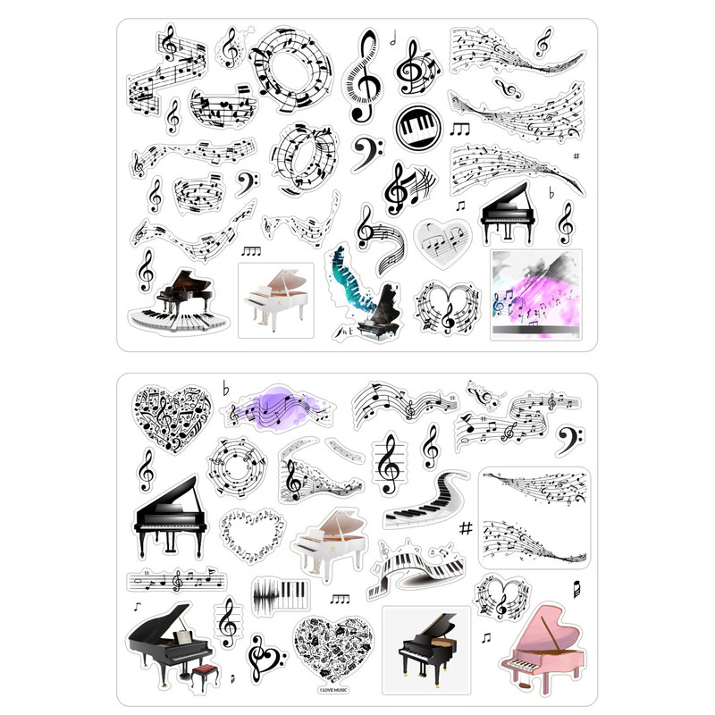 برچسب مدل Music 2 طرح بولت ژورنال و اسکرپ بوک کد 43 بسته 2 عددی برچسب مدل Music 2 طرح بولت ژورنال و اسکرپ بوک کد 43 بسته 2 عددی