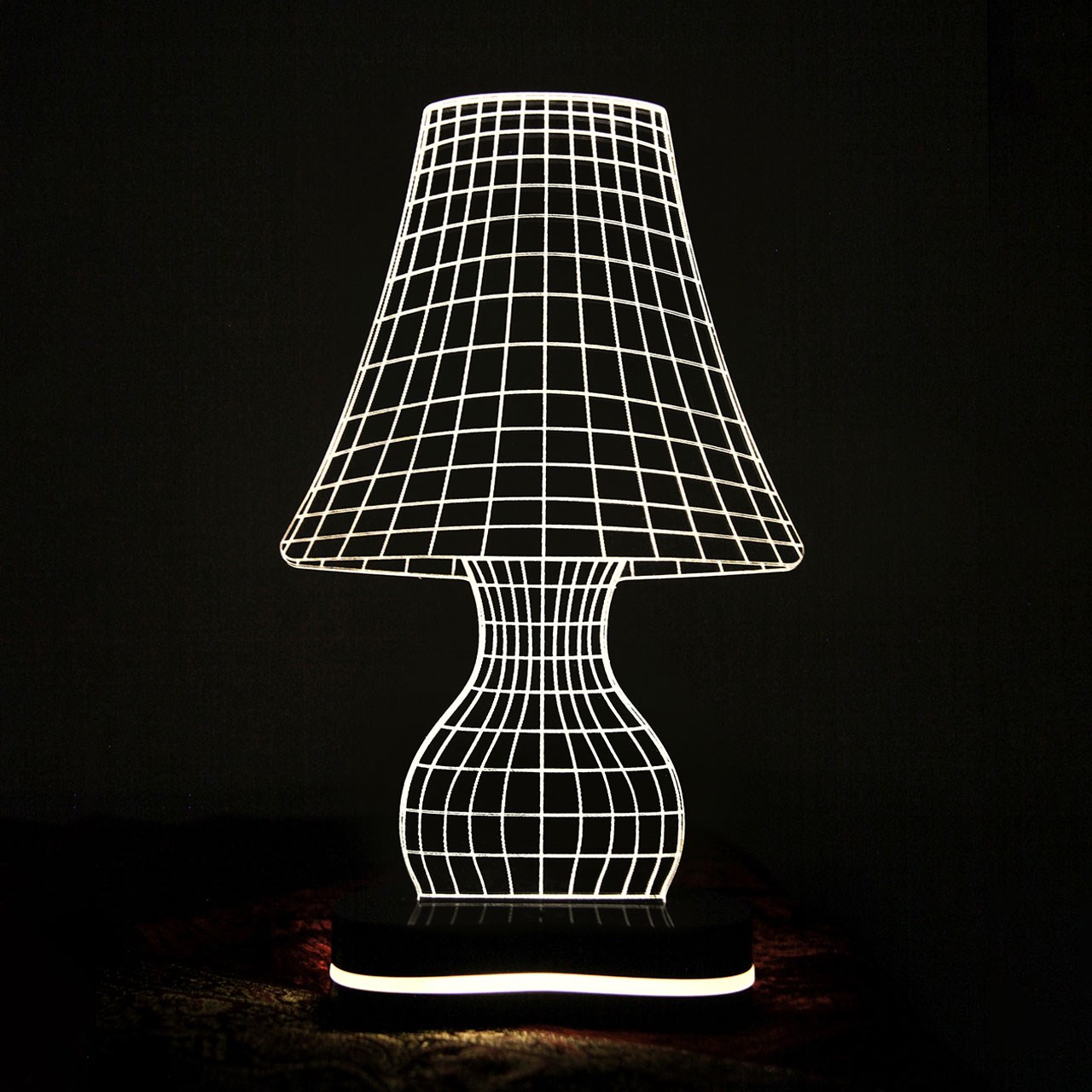 چراغ خواب سه بعدی گالری دیکوماس طرح چراغ خواب کلاسیک کد DMS117
