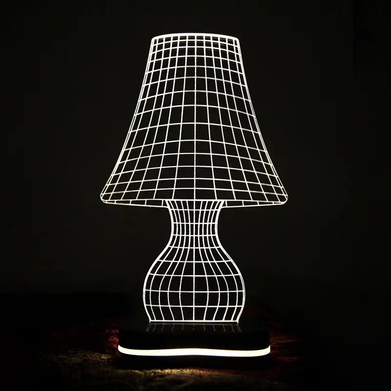 چراغ خواب سه بعدی گالری دیکوماس طرح چراغ خواب کلاسیک کد DMS117