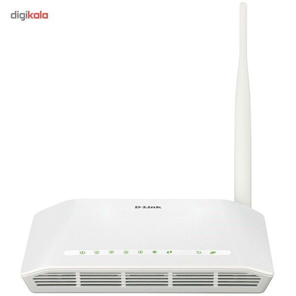 مودم روتر بیسیم N150 دی-لینک سری +ADSL2 مدل DSL-2730U/U1 main 1 1