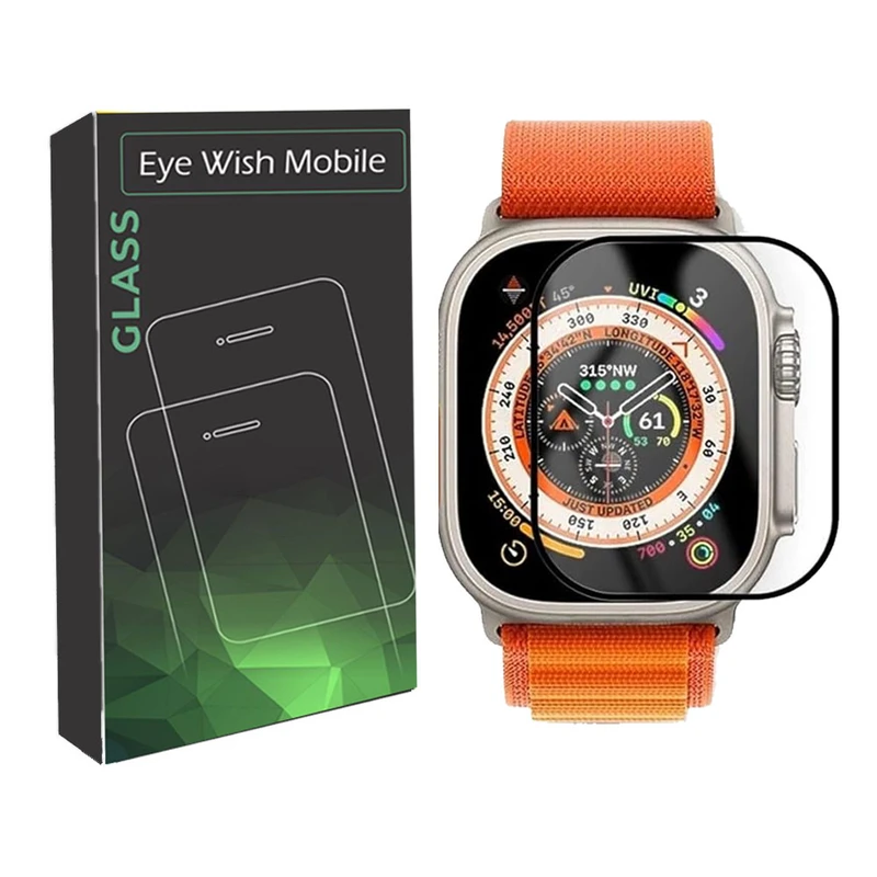 محافظ صفحه نانو آی ویش مدل PMMA مناسب برای اپل واچ سایز 49 میلی متری