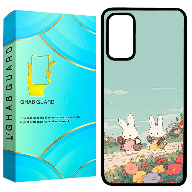 کاور قاب گارد طرح خرگوش مدل GA13G مناسب برای گوشی موبایل سامسونگ Galaxy A13 4G / Galaxy A32 5G