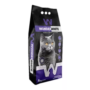 خاک گربه واندر وایت مدل Lavender وزن 5 کیلوگرم
