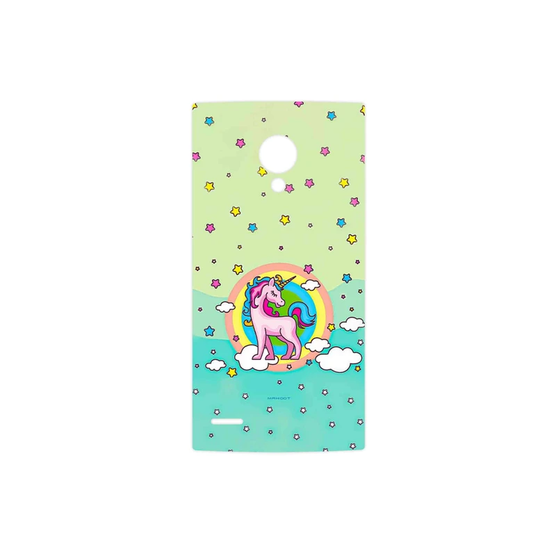 برچسب پوششی ماهوت مدل Rainbow unicorn adventure مناسب برای گوشی موبایل ال جی FX0 Firefox