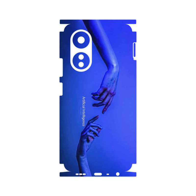 برچسب پوششی ماهوت مدل Artificial intelligence 1-FullSkin مناسب برای گوشی موبایل اپو A58 4G