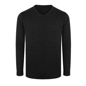 نقد و بررسی پلیور یقه هفت مردانه مدل ساده توسط خریداران