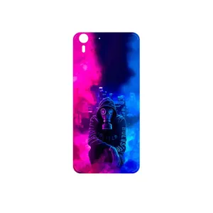 MAHOOT Smoke Rainbow Digital Art 2 Cover Sticker for HTC Desire Eye