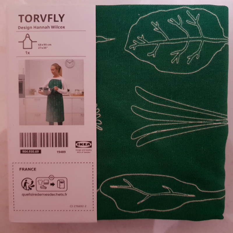 پیش بند آشپزخانه ایکیا مدل TORVFLY پیش بند آشپزخانه ایکیا مدل TORVFLY