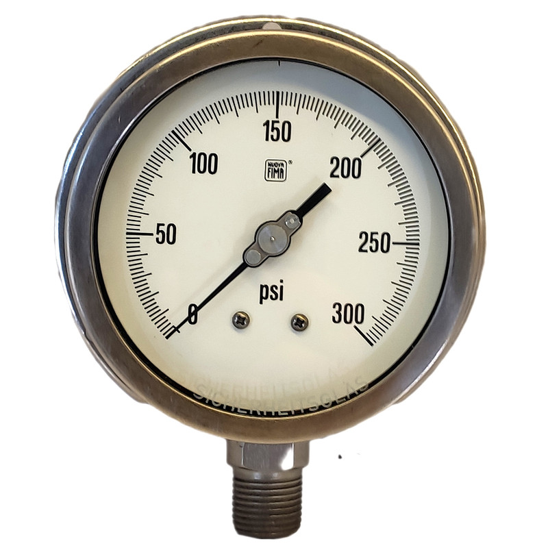 گیج فشار نووا فیما مدل 300psi-10cm-bf