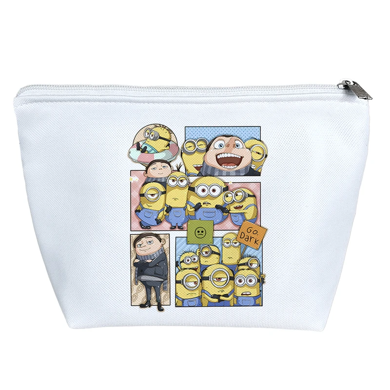 کیف لوازم آرایش دخترانه خندالو مدل مینیون ها (Minions) کد 10225