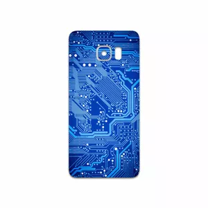 برچسب پوششی ماهوت مدل Blue Printed Circuit Board مناسب برای گوشی موبایل سامسونگ Galaxy S6 Edge