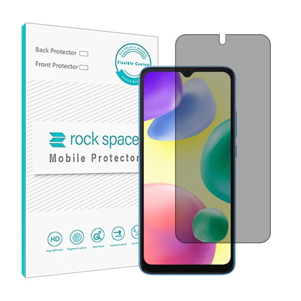 محافظ صفحه نمایش پرایوسی راک اسپیس مدل HyPRV مناسب برای گوشی موبایل شیائومی Redmi 10A