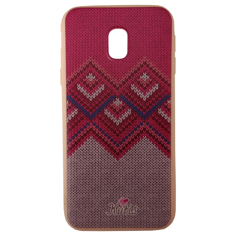 کاور مدل فانتزی کد 19-0 طرح بافت لباس مناسب برای گوشی موبایل سامسونگ Galaxy J3 Pro 2017/J330/J3 2017