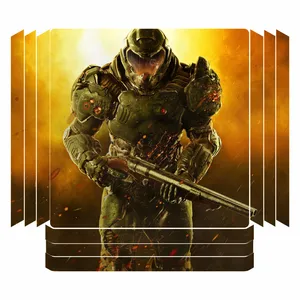 برچسب پلی استیشن ۴ پرو مدل Doom