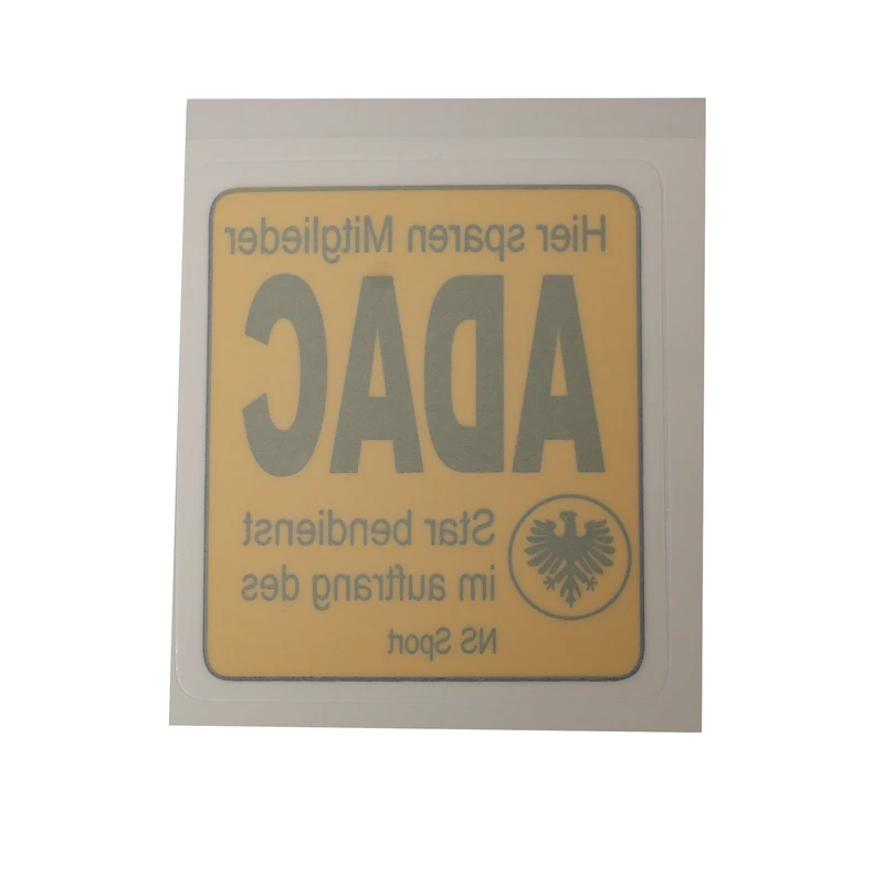 برچسب پشت شیشه خودرو مدل ناخوانا طرح عقاب آداک