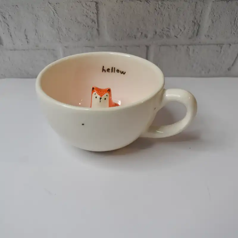 فنجان سرامیکی طرح روباه کد 002