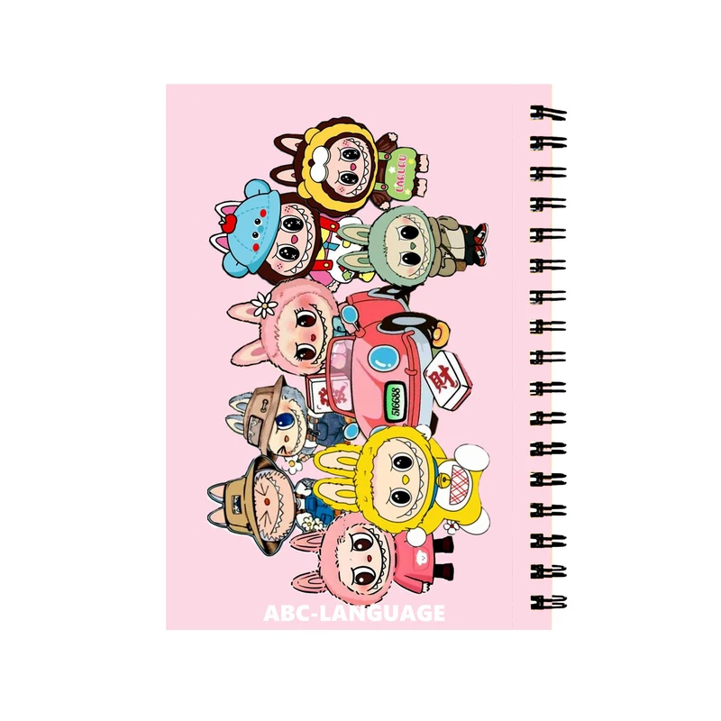 دفتر زبان 60 برگ مدل لبوبو کد 351