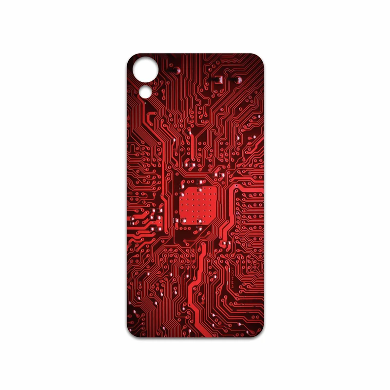 برچسب پوششی ماهوت مدل Red Printed Circuit Board مناسب برای گوشی موبایل اچ تی سی Desire 825