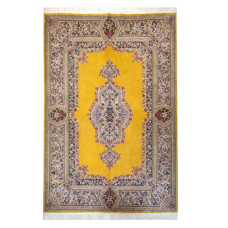 فرش دستباف سه متری طرح کرمان مدل AA