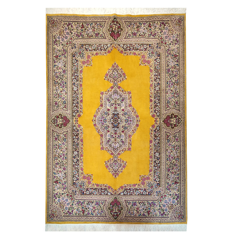 فرش دستباف سه متری طرح کرمان مدل AA