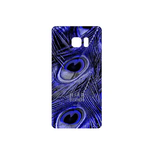 MAHOOT Purple Feather Cover Sticker for Samsung Galaxy Note 7