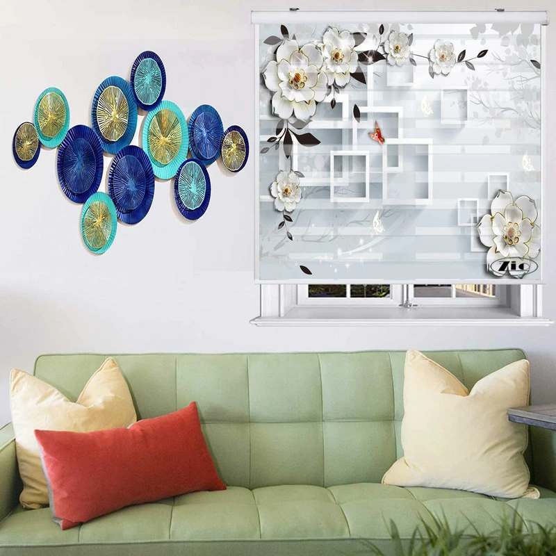 پرده زبرا زیو کد 3D1484 سایز 150x200 سانتی متر