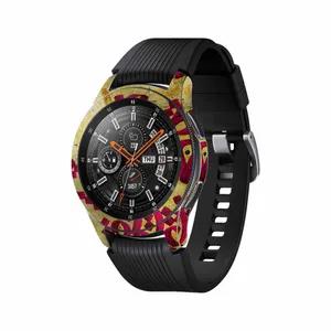 MAHOOT Nastaliq-5 Cover Sticker for Samsung Galaxy Watch 46mm Smartwatch
