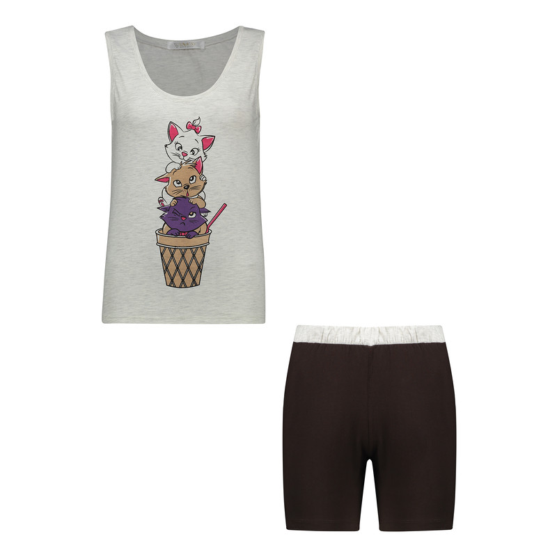 ست تاپ و شلوارک زنانه لوینت  مدل آریستو کت