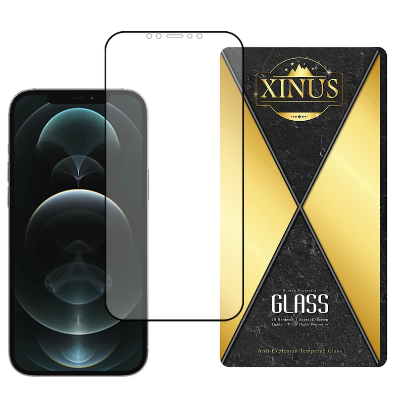 محافظ صفحه نمایش سرامیکی مات ژینوس مدل MCERAMX مناسب برای گوشی موبایل اپل iPhone 12 Pro Max