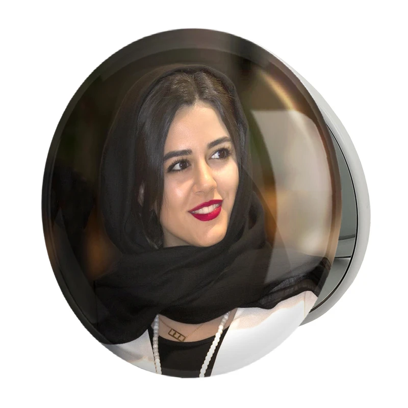 آینه جیبی خندالو طرح ماهور الوند مدل تاشو کد 6361 