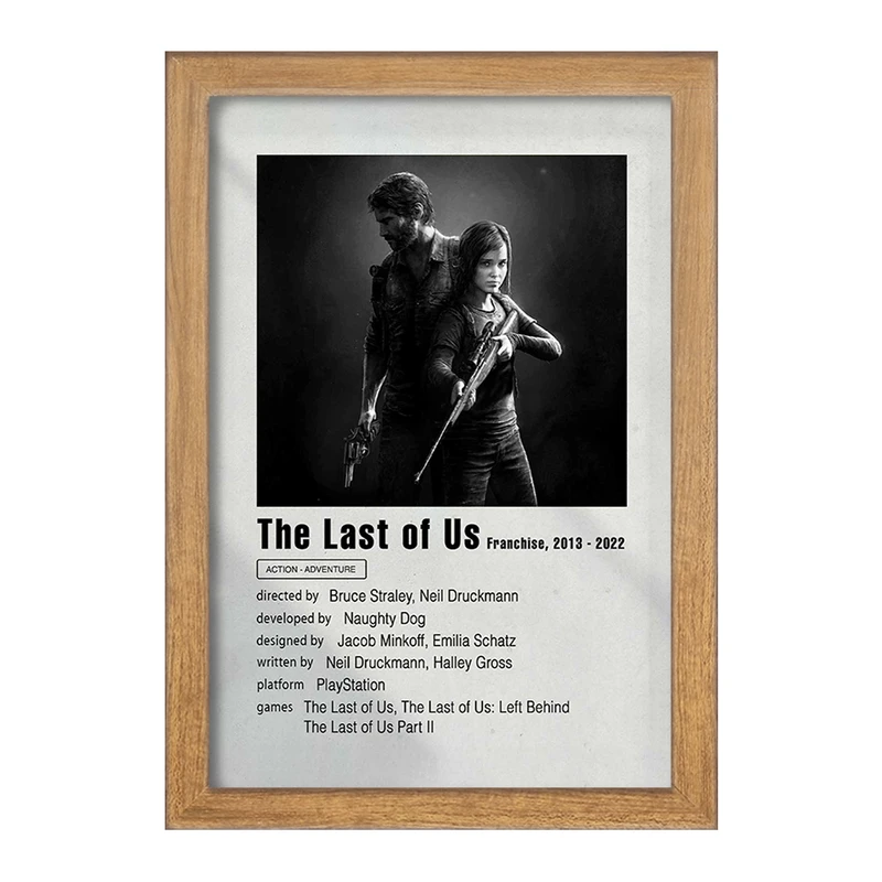 تابلو خندالو مدل آخرین بازمانده از ما (The last Of Us) کد F11253