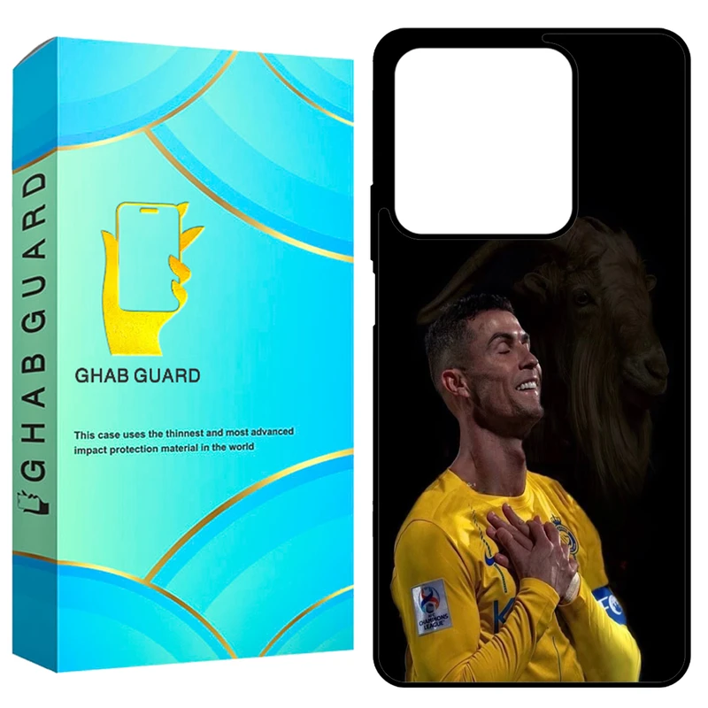 کاور قاب گارد طرح رونالدو مدل GCHPN134 مناسب برای گوشی موبایل شیائومی Redmi Note 13 4G