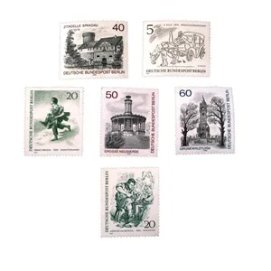 تمبر یادگاری مدل تاریخی کد DS2500 مجموعه 6 عددی