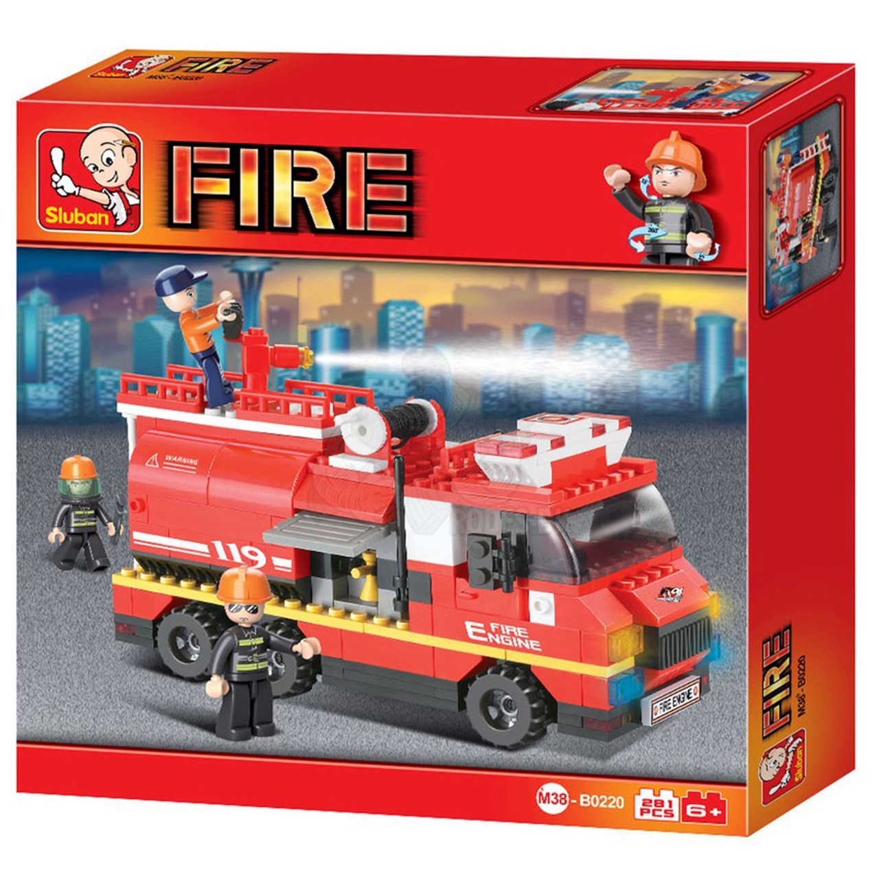 اسباب بازی ساختنی اسلوبان سری Fire مدل M38-B0220