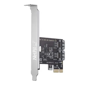 کارت تبدیل PCI-e به 2 پورت SATA3.0 نت پیل مدل 7054