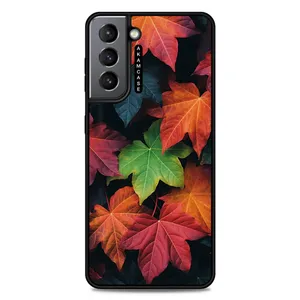 AKAM AMC-WSGS21-LEAVES-35 Cover For Samsung Galaxy S21