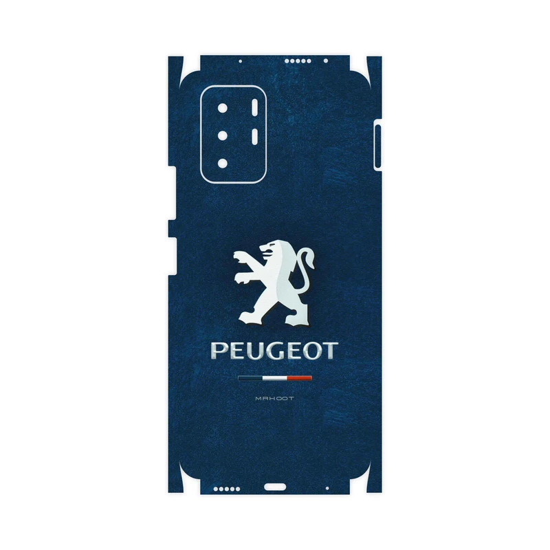 برچسب پوششی ماهوت مدل Peugeot-Logo-FullSkin مناسب برای گوشی موبایل شیائومی Redmi Note 10 Pro (China)