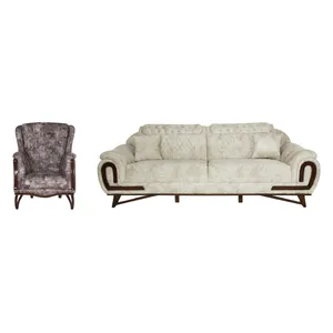 مبل راحتی چهار نفره چیدانه مدل آنتیک